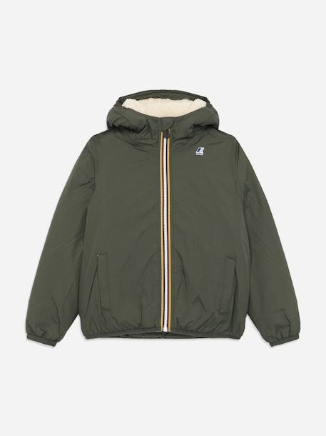 Blouson garçon p. Le vrai 4.0 claude orsetto Black pure+Bleu+Blue+Green blackish+Vert 12 - vertbaudet enfant 