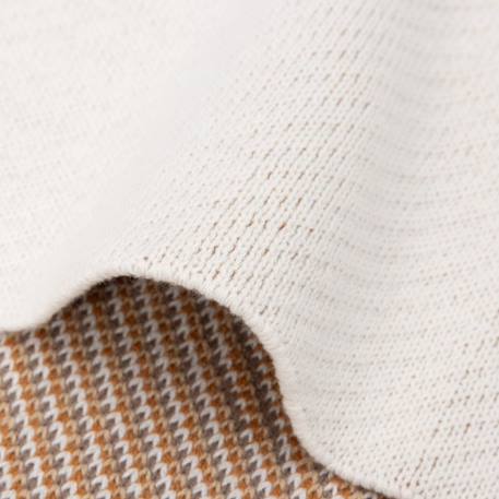 Couverture en tricot nostalgic ride (75 x 100 cm) Ecru, maron 5 - vertbaudet enfant 