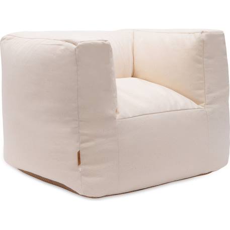 Fauteuil pouf enfant Beige+Beige, écru 8 - vertbaudet enfant 