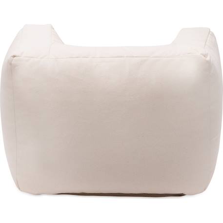Fauteuil pouf enfant Beige+Beige, écru 9 - vertbaudet enfant 