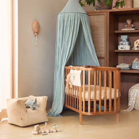 Fauteuil pouf enfant Beige+Beige, écru 5 - vertbaudet enfant 
