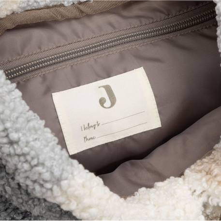 Sac à dos bébé check boucle Beige, gris, marron 5 - vertbaudet enfant 