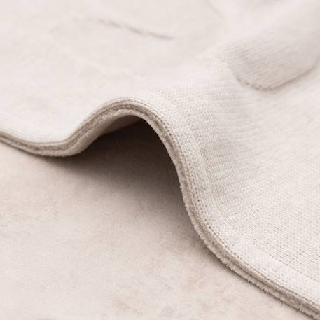Couverture en polaire miffy nougat (75 x 100 cm) Beige+Marron clair+Vert d'eau 4 - vertbaudet enfant 