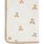Couverture en coton bio ours teddy bear (75 x 100 cm) Blanc, marron clair 2 - vertbaudet enfant 