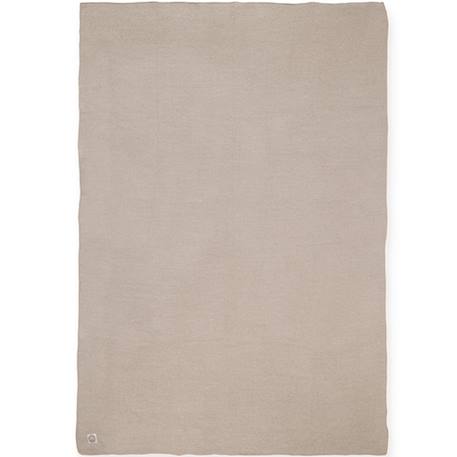 Couverture bébé en coton basic knit nougat (75 x 100 cm) Beige+Rose 3 - vertbaudet enfant 