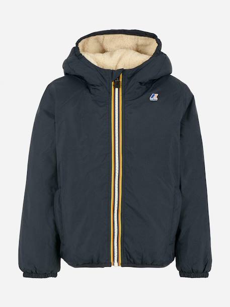 Blouson garçon p. Le vrai 4.0 claude orsetto Black pure+Bleu+Blue+Green blackish+Vert 9 - vertbaudet enfant 