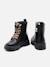Bottines a lacets Noir+Noir 9461 8 - vertbaudet enfant 