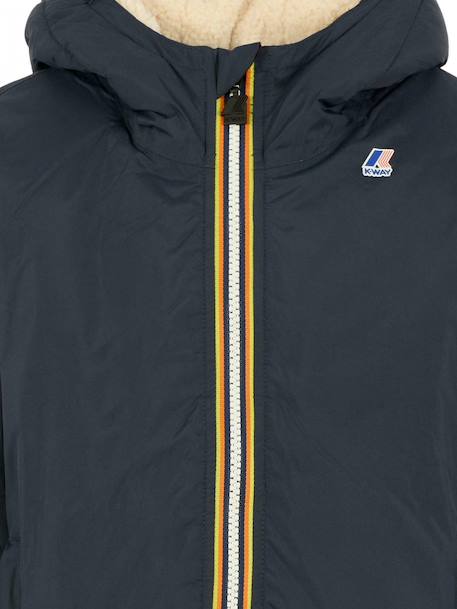 Blouson garçon p. Le vrai 4.0 claude orsetto Black pure+Bleu+Blue+Green blackish+Vert 11 - vertbaudet enfant 