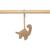 Lot de 3 jouets pour arche d'éveil on the go Bleu, orange, beige+Bleu, vert d'eau, marron+Rose, bleu 4 - vertbaudet enfant 