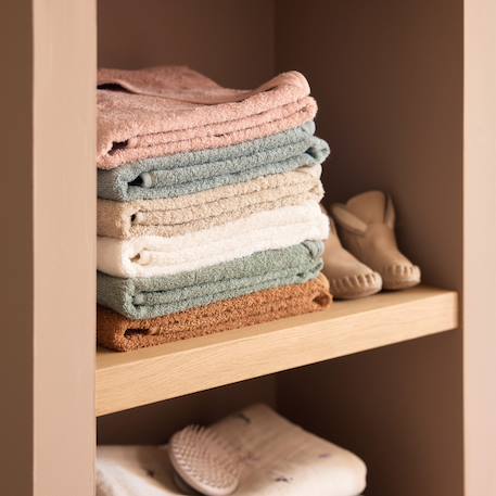 Cape de bain sea green (100 x 100 cm) Biscuit+Bleu+Nougat+Rose+Vert d'eau 23 - vertbaudet enfant 