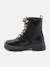Bottines a lacets Noir+Noir 9461 9 - vertbaudet enfant 