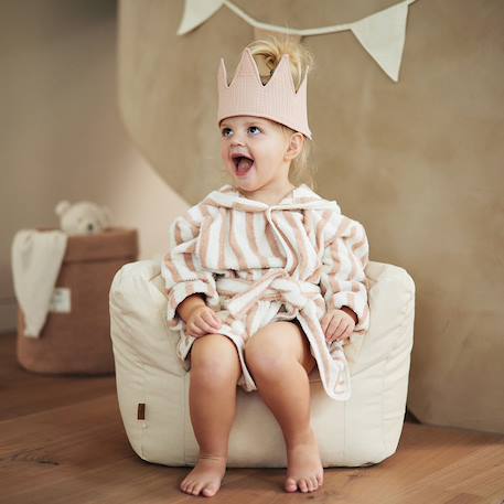 Fauteuil pouf enfant Beige+Beige, écru 11 - vertbaudet enfant 
