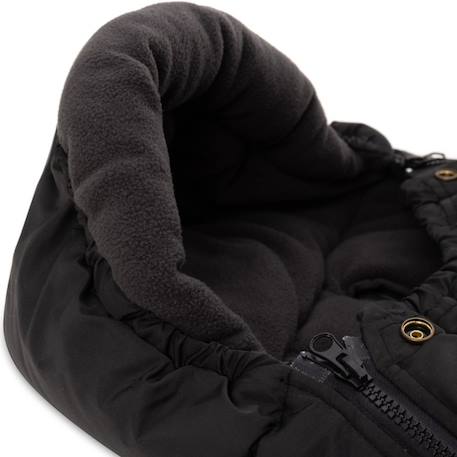 Nid d'ange passe sangle puffed biscuit (groupe 0+) Marron+Noir 8 - vertbaudet enfant 