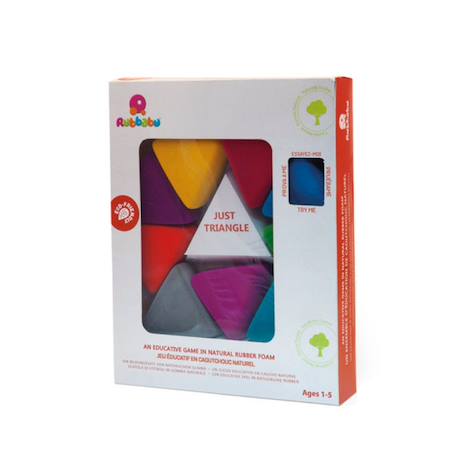 Triangles rubbabu - jouet éducatif pour enfants Multi-coloured 3 - vertbaudet enfant 