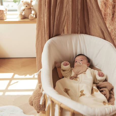 Gigoteuse chaude avec manches amovibles teddy bear tog 2-3 (6-18 mois) Blanc, beige 5 - vertbaudet enfant 