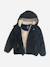 Blouson garçon p. Le vrai 4.0 claude orsetto Black pure+Bleu+Blue+Green blackish+Vert 3 - vertbaudet enfant 
