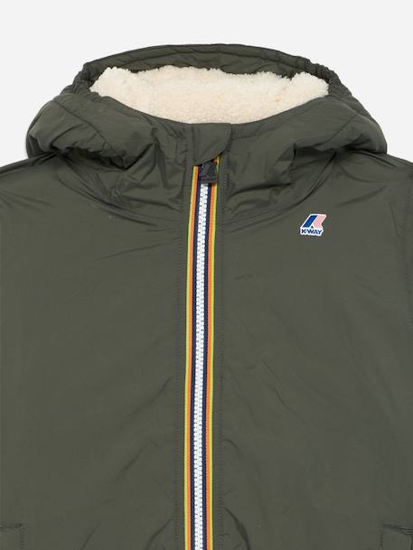 Blouson garçon p. Le vrai 4.0 claude orsetto Black pure+Bleu+Blue+Green blackish+Vert 14 - vertbaudet enfant 