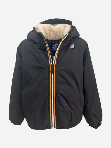 Blouson garçon p. Le vrai 4.0 claude orsetto Black pure+Bleu+Blue+Green blackish+Vert 4 - vertbaudet enfant 