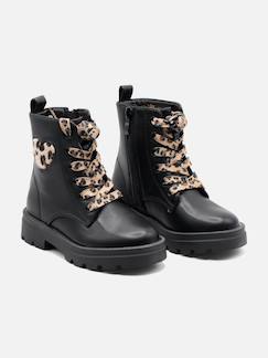 -Bottines a lacets