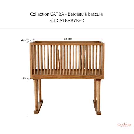 Berceau à bascule - catba Miel 5 - vertbaudet enfant 