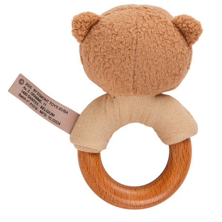 Hochet en bois marcel l'ours Beige 2 - vertbaudet enfant 