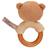 Hochet en bois marcel l'ours Beige 2 - vertbaudet enfant 