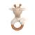 Hochet en bois léonie la girafe Beige 1 - vertbaudet enfant 