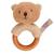Hochet en bois marcel l'ours Beige 1 - vertbaudet enfant 
