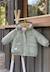 Manteau enfant imperméable doublé sherpa lison Vert 1 - vertbaudet enfant 