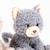 Duo peluches chats romy 15 cm Beige 2 - vertbaudet enfant 