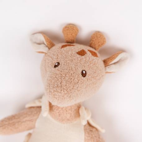 Peluche léonie la girafe et son doudou Beige 2 - vertbaudet enfant 