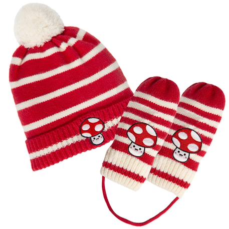 Bonnet ultra doux, non doublé Rouge 2 - vertbaudet enfant 