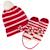 Bonnet ultra doux, non doublé Rouge 2 - vertbaudet enfant 