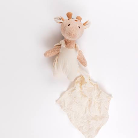 Peluche léonie la girafe et son doudou Beige 3 - vertbaudet enfant 