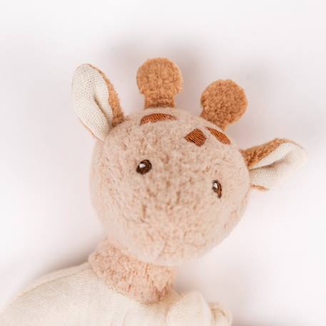 Hochet en bois léonie la girafe Beige 3 - vertbaudet enfant 