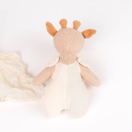 Peluche léonie la girafe et son doudou Beige 5 - vertbaudet enfant 