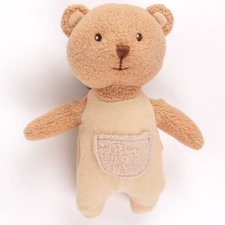 Peluche marcel l'ours et son doudou Beige 2 - vertbaudet enfant 