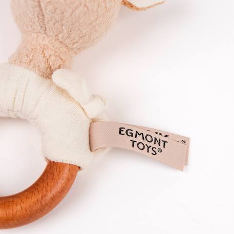 Hochet en bois léonie la girafe Beige 4 - vertbaudet enfant 
