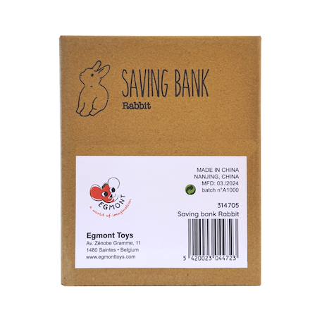 Tirelire lapin Blanc 5 - vertbaudet enfant 