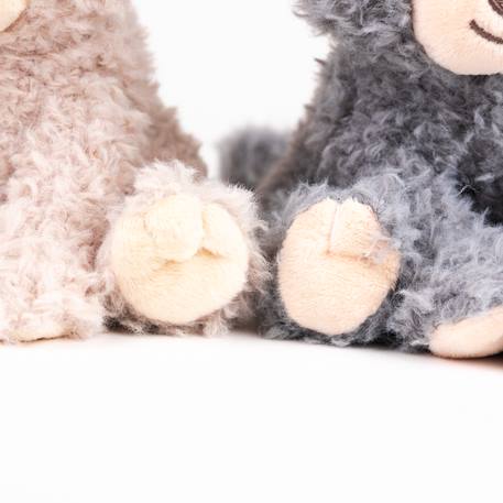 Duo peluches chats romy 20 cm Beige 4 - vertbaudet enfant 