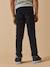 Slim en velours garçon BLEU FONCE UNI 2 - vertbaudet enfant 