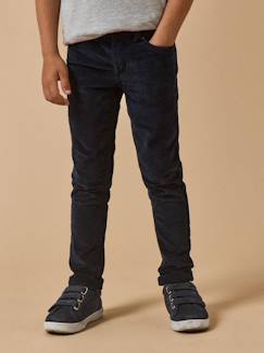 -Slim en velours garçon