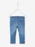 Tregging bébé fille en denim imprimé BASICS stone 2 - vertbaudet enfant 