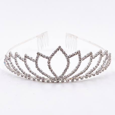 Diadème épi argenté enfant déguisement princesse Argent 5 - vertbaudet enfant 
