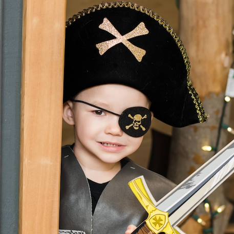Déguisement cache-œil de pirate Noir 2 - vertbaudet enfant 