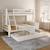Lit superposé h160 séparable extra-solide en bois massif hercule Blanc 4 - vertbaudet enfant 