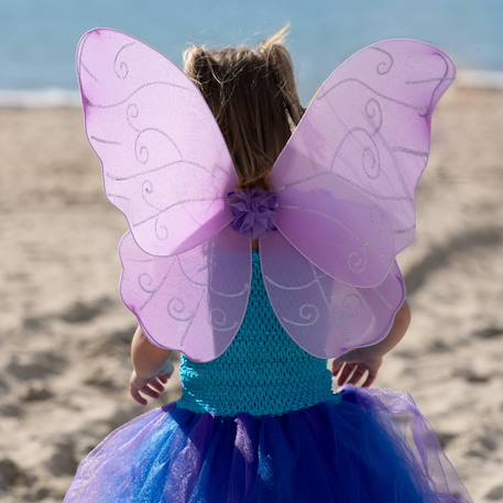 Ailes de fée violettes enfant déguisement princesse Violet 2 - vertbaudet enfant 