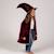 Déguisement enfant cape et chapeau de magicien gandalf Rouge 3 - vertbaudet enfant 