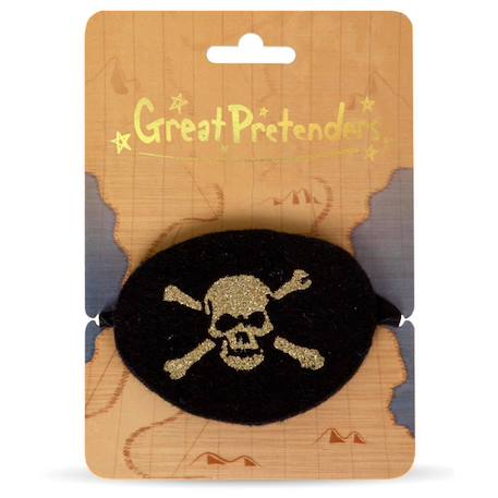 Déguisement cache-œil de pirate Noir 1 - vertbaudet enfant 