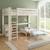 Lit mezzanine extra-solide en bois massif hercule Blanc 5 - vertbaudet enfant 